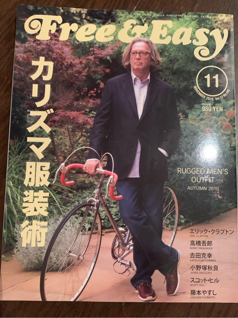 Free&Easy Japanese fashion vintage menswear magazine November 2010, Vol 13